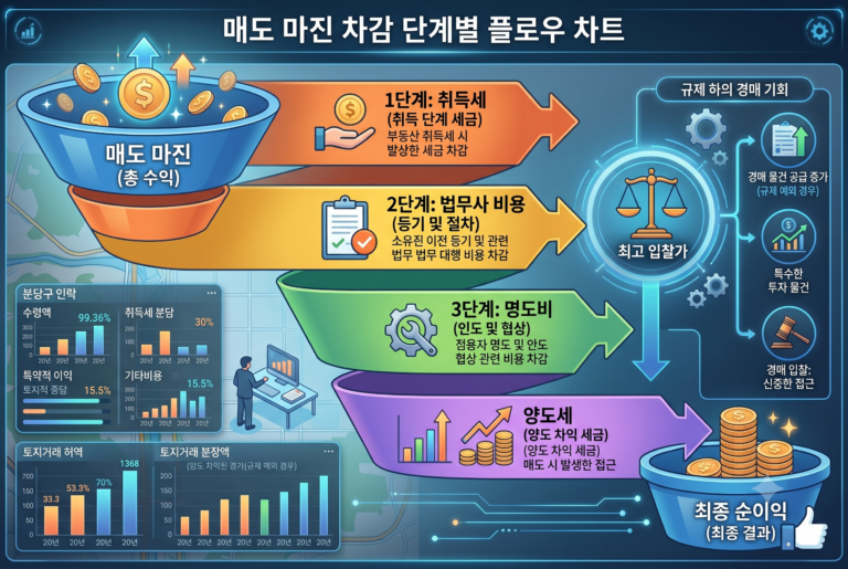 경매 낙찰 순수익 50%의 법칙: 낙찰 후 세금과 명도비 떼면 진짜 남는 돈