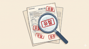 계속 유찰되는 경매 물건의 이유를 살펴보는 모습